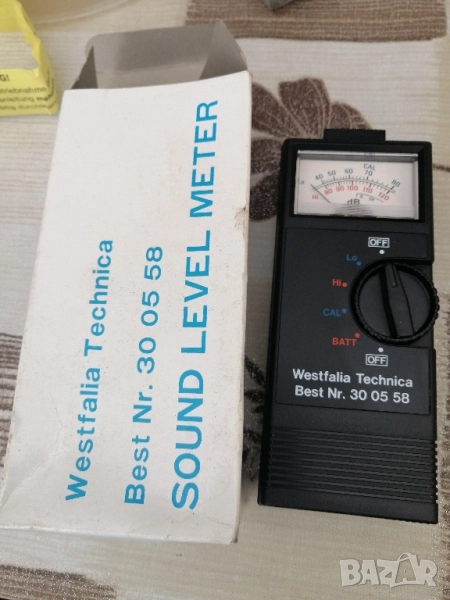 Измервател на нивото на звука, шумомер, снимка 1