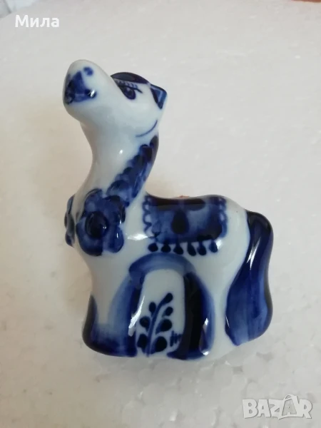 Порцеланова статуетка Конче Гжель , снимка 1