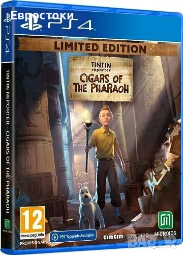 Игра за PS4/PS5 „Microids Tintin Reporter: Les Cigares du Pharaoh Limited Edition (FR)“, снимка 1