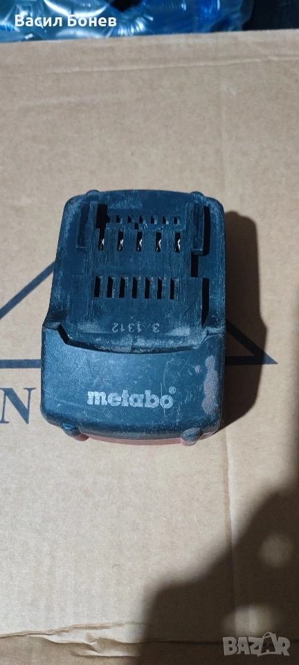 Батерия Metabo 18v 4AH, снимка 1