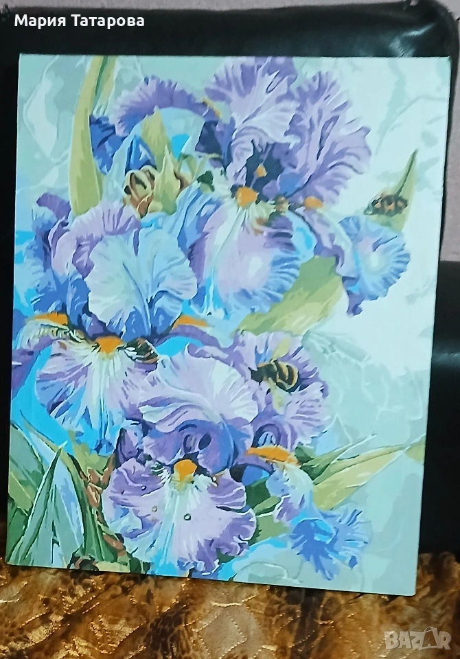 Картина рисува по номера , снимка 1