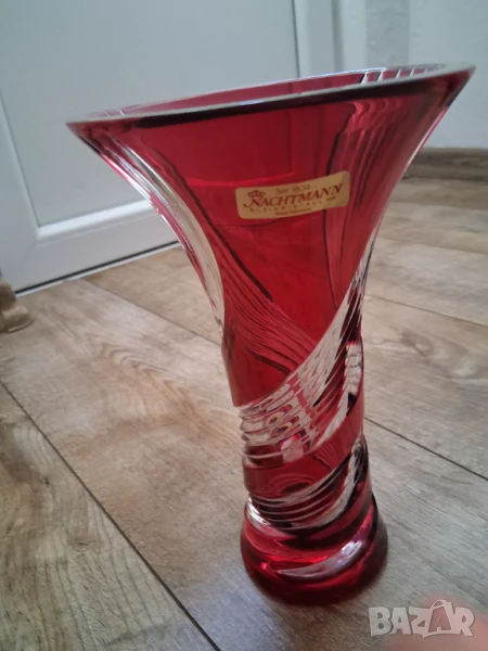 Ваза оловен кристал  Bleikristall 24% Germany , снимка 1