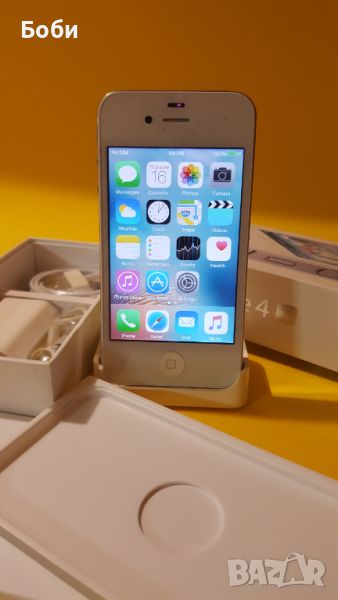 iPhone 4S (16gb) White IOS 9.3.5, снимка 1