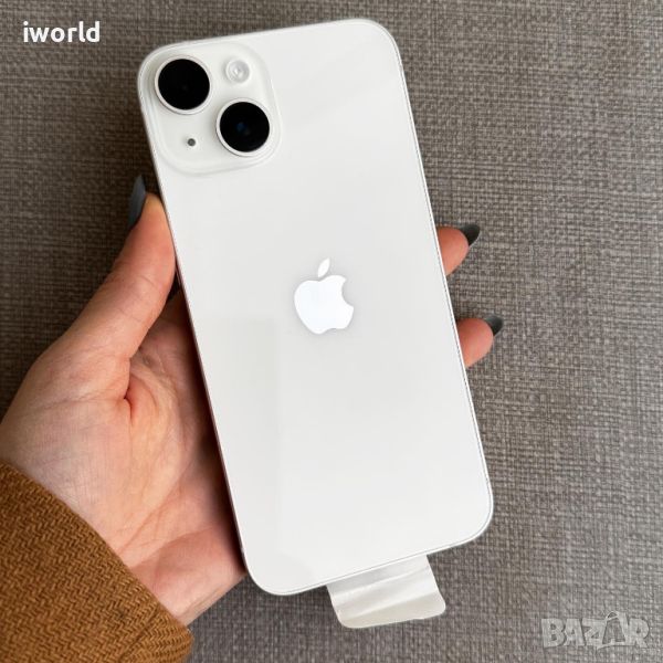 НОВ❗️iPhone 14 ❗️лизинг от 50лв/м ❗️Starlight ❗️128гб ГАРАНЦИЯ❗️ бял - white, снимка 1