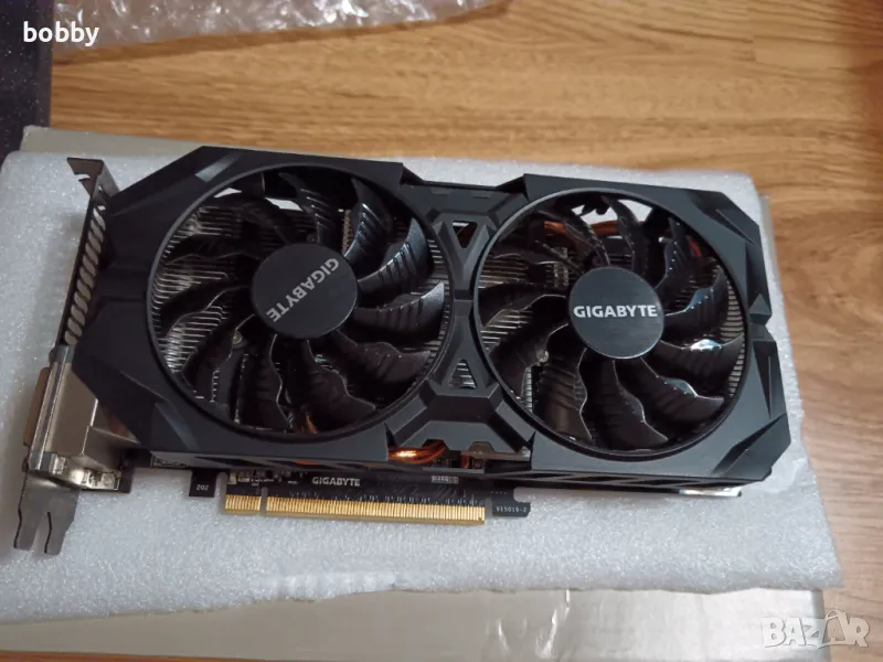 видеокарта GIGABYTE AMD Radeon R9 380 gaming G1, снимка 1