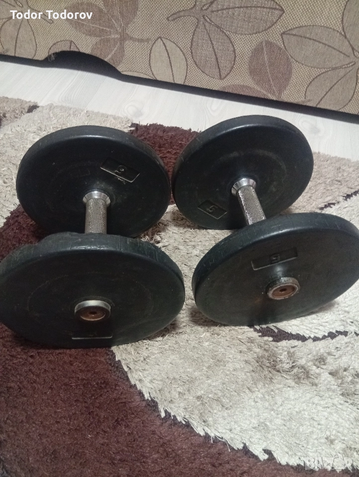 Дъмбели два по 10 кг, снимка 1