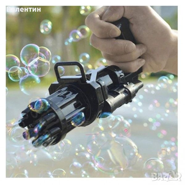 Пистолет за сапунени балони Bubble machine, снимка 1