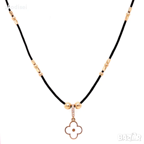 Златнo колие Louis Vuitton 2,96гр. 39,0см. 14кр. проба:585 модел:32140-4, снимка 1