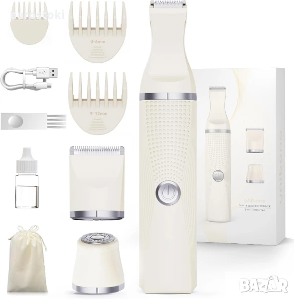 Unibono Безжичен тример, акумулаторна електрическа самобръсначка , снимка 1