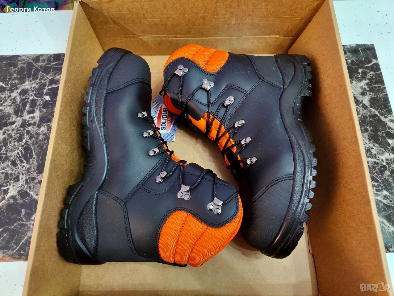 Обувки работни със защита Марка Solidur Forest, снимка 1