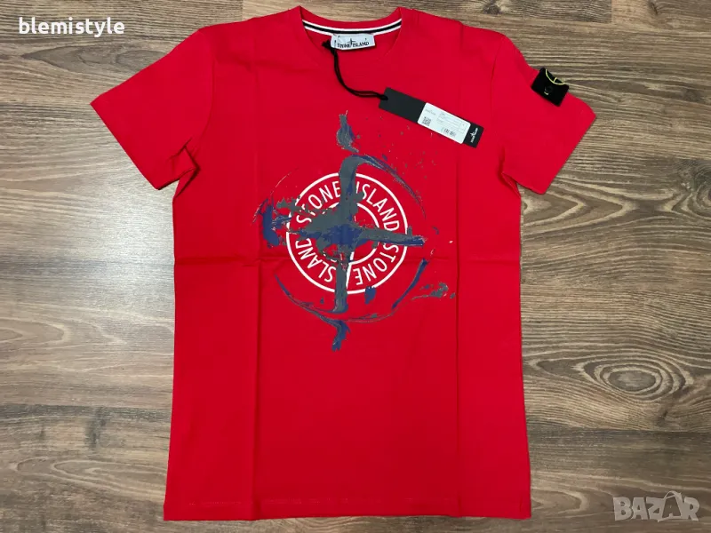 Мъжка тениска Stone Island - S XL 2XL, снимка 1