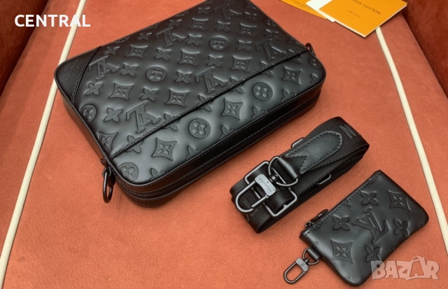 Louis Vuitton 𝐃𝐮𝐨 Messenger Bag Луи Вюитон Мъжка Чанта, снимка 3 - Чанти - 51855000