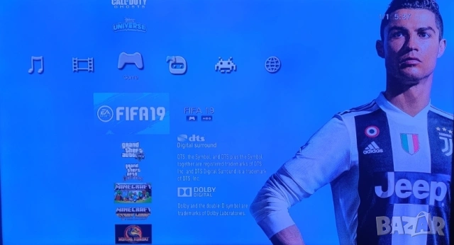 PS3-Superslim 250 gb+20 Игри+1 Джойстик , снимка 6 - PlayStation конзоли - 52534497