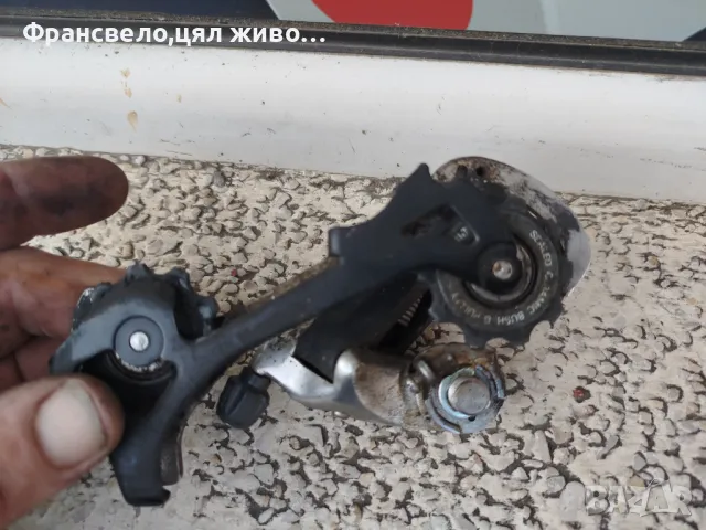 Дерайльор за велосипед колело Shimano deore xt , снимка 2 - Части за велосипеди - 48343491