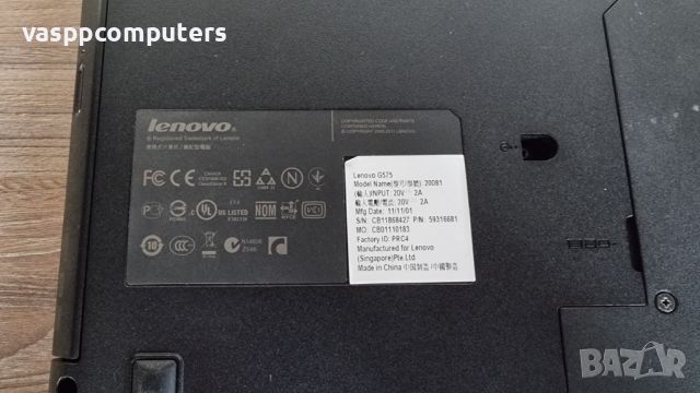 Lenovo G575 на части, снимка 5 - Части за лаптопи - 45586235