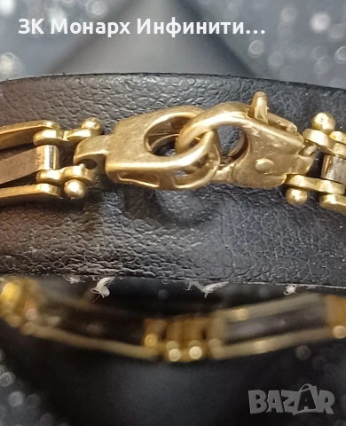 Златна гривна /585/, снимка 2 - Гривни - 53895112