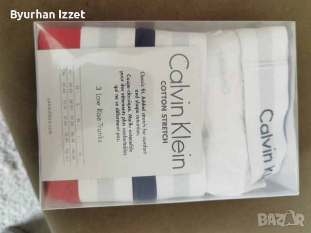 Мъжко бельо calvin klein S , снимка 2 - Спортни дрехи, екипи - 54039072