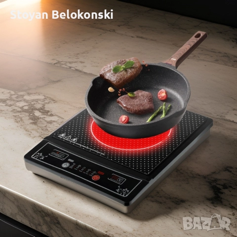 Единичен индукционен котлон Cheffinger CF IND200 2000W