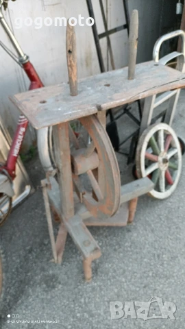 Стар чакрък, чекрък , стара находка, ретро, винтидж, антика, снимка 10 - Други ценни предмети - 50919121