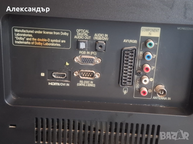 LG телевизор 32 инча модел 32LD450, снимка 5 - Телевизори - 51705250