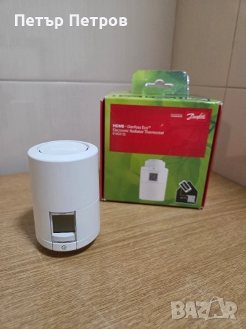 Електронен радиаторен термостат Danfoss Eco (модел 014G1115).  
