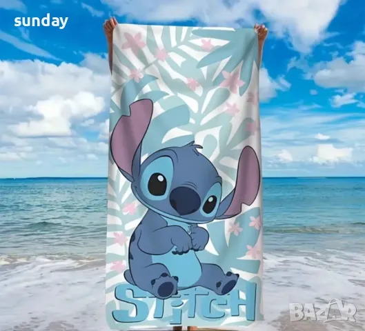Плажна кърпа Стич, снимка 1