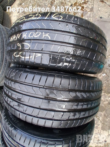 205 55 16 HANKOOK 4броя летни дот 2022г , снимка 2 - Гуми и джанти - 53717607