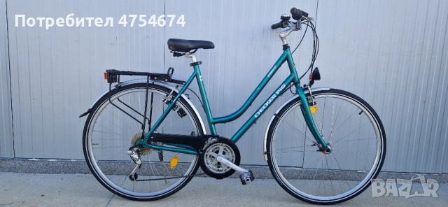 Дамски алуминиев велосипед CHECKER PIG колело 28"