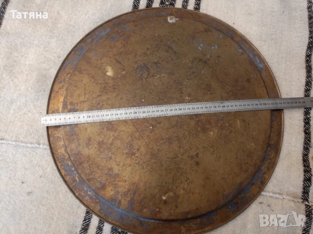 Големи подноси, табли от бронз, снимка 4 - Други ценни предмети - 53847044