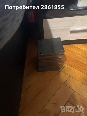 Планки за колове за ограда 120х120х4