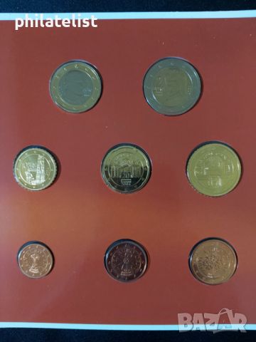 Австрия 2004 - Комплектен банков евро сет от 1 цент до 2 евро, снимка 2 - Нумизматика и бонистика - 45604812