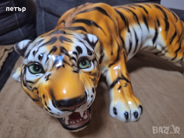 Порцеланов Тигър, снимка 7 - Статуетки - 51897536