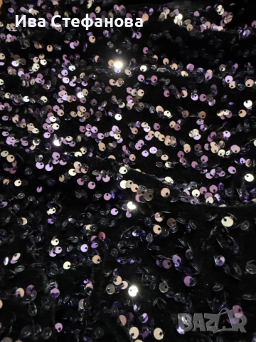 Нова парти официална блестяща празнична коктейлна рокля пайети с подплата, снимка 8 - Рокли - 52484166