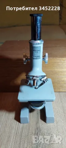 микроскоп за ценители , снимка 6 - Антикварни и старинни предмети - 50305478