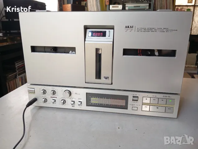 AKAI GX77 Stereo Tape Deck 4Track, снимка 1 - Декове - 47406188