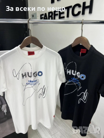 Hugo Boss Мъжка Тениска👕Мъжка Блуза С Къс Ръкав Хуго Бос - Различни Цветове Код SА Brand, снимка 6 - Тениски - 53878582