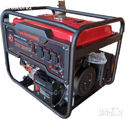 Генератор за ток HOLGER 9,5 KW с дисплей и ел. старт -100% медни намотки, снимка 2 - Генератори - 52703263