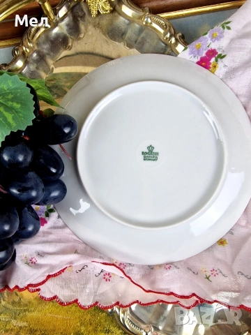 Порцеланова чиния Bavaria , снимка 3 - Чинии - 53344646