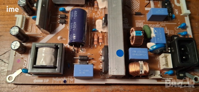Power Board BN44-00438C REV 1.1. Свален от Телевизор Samsung LE26D450G1W. С панел T260XW04 V.8..., снимка 8 - Части и Платки - 53251806