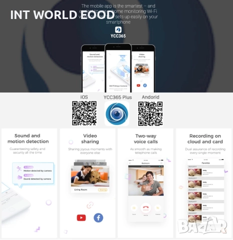 BESDER 1080P 2MP PTZ IP WiFi Камера 4X Oптично увеличение Инфрачервено нощно виждане YCC 365 Plus AP, снимка 12 - IP камери - 52063021