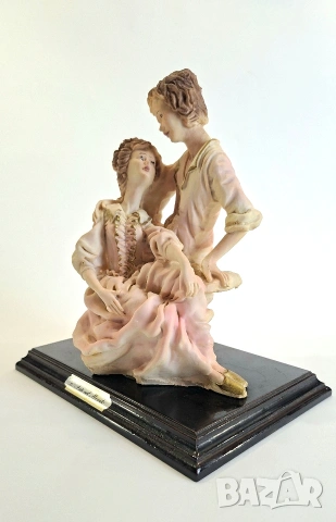 Фигура на влюбена двойка - L'Arte nel Mondo, Италия, снимка 5 - Статуетки - 53965345