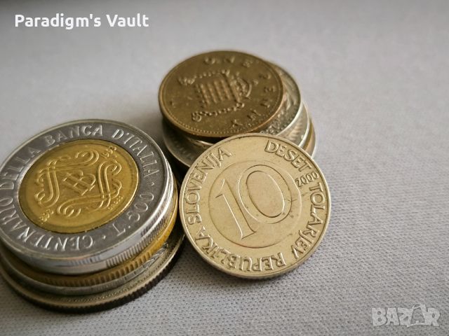 Mонета - Словения - 10 толара | 2000г., снимка 1 - Нумизматика и бонистика - 45159208