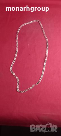 Сребърна верижка, снимка 4 - Колиета, медальони, синджири - 45721204