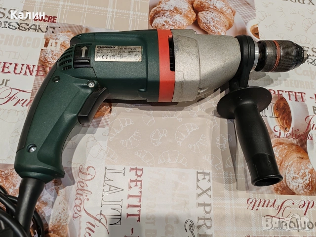 Metabo sbe 850 impulse двускоростна ударна бормашина. , снимка 7 - Бормашини - 53047844