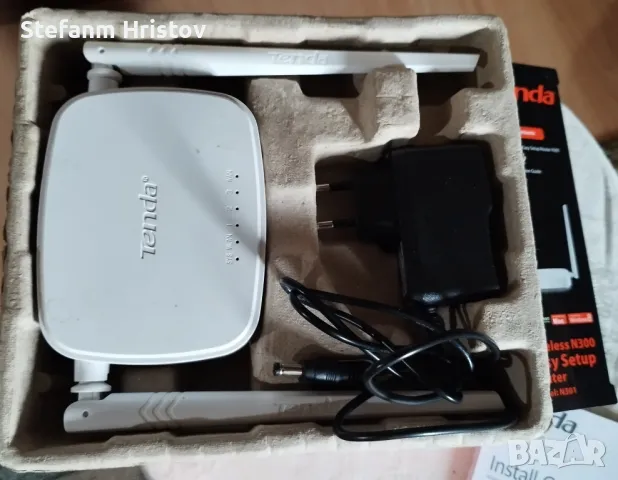 WiFi рутер ТENDA N 301, снимка 3 - Рутери - 49751721