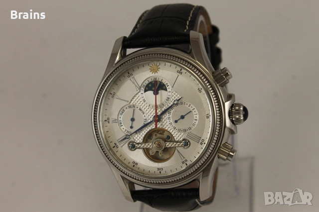 Немски Часовник RAOUL U. BRAUN Automatic 20 Jewels Лунна Фаза