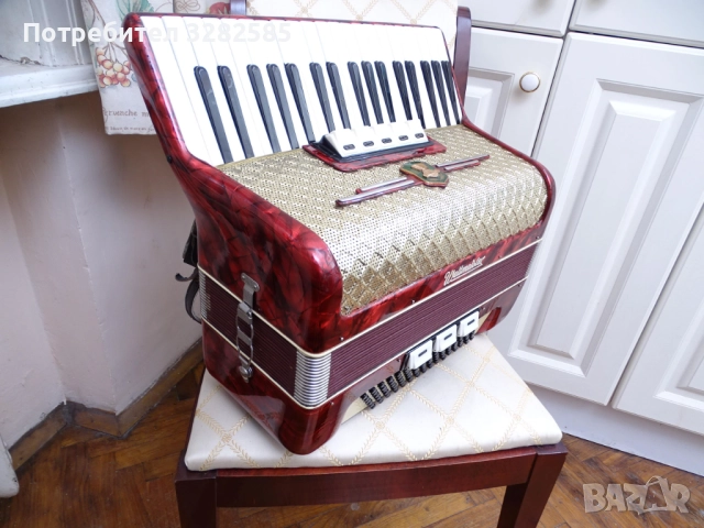 Акордеон Велтмайстер 96 баса, снимка 9 - Акордеони - 52119928