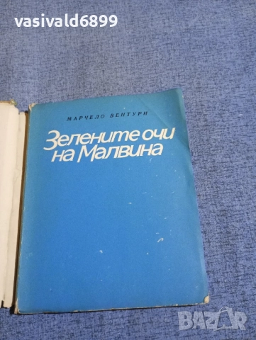 Марчело Вентури - Зелените очи на Малвина , снимка 4 - Художествена литература - 52516184