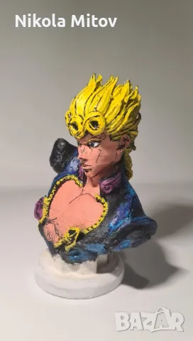 3d фигурка на Giorno Giovanna Jojo's bizarre adventure , снимка 2 - Колекции - 48967789