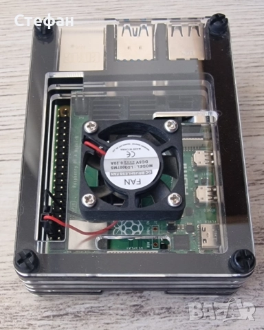 Raspberry Pi 4 8GB + 64GB card + захранване + кутия, снимка 8 - Работни компютри - 52115761
